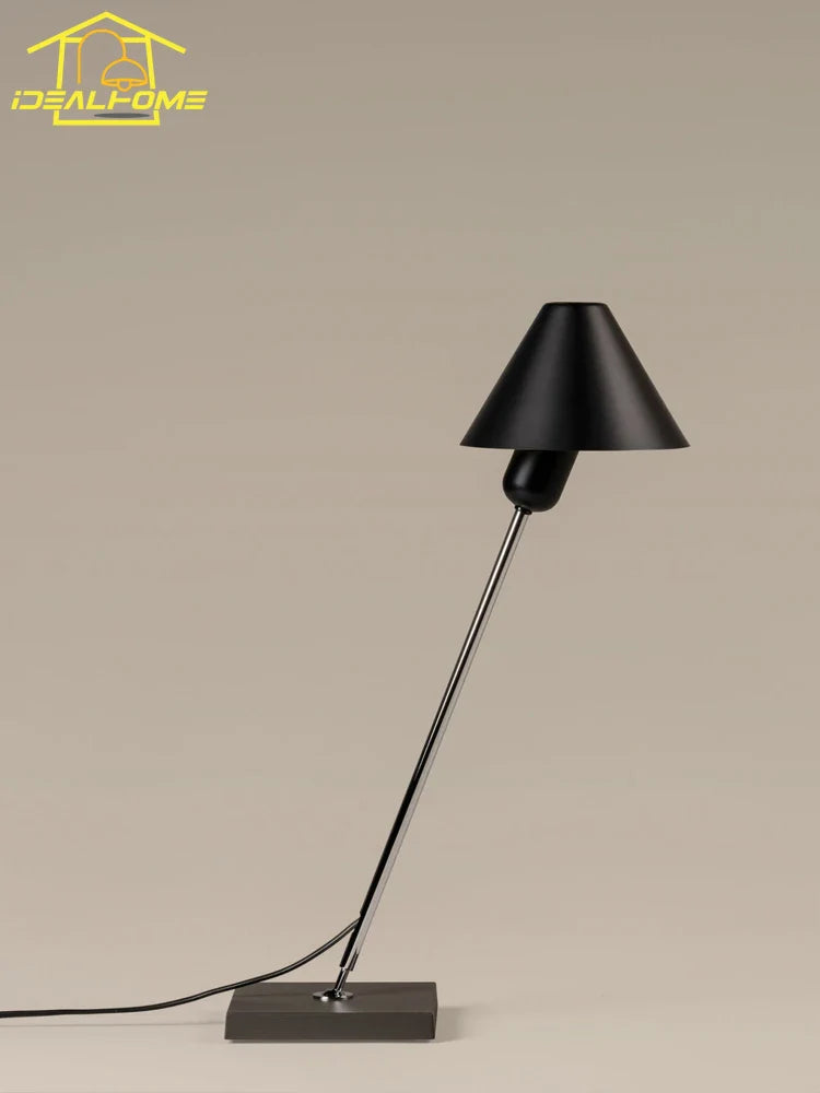 Afralia™ Stainless Steel Copper Table Lamp LED E27 Modern Desk Light - Bedroom Study Studio