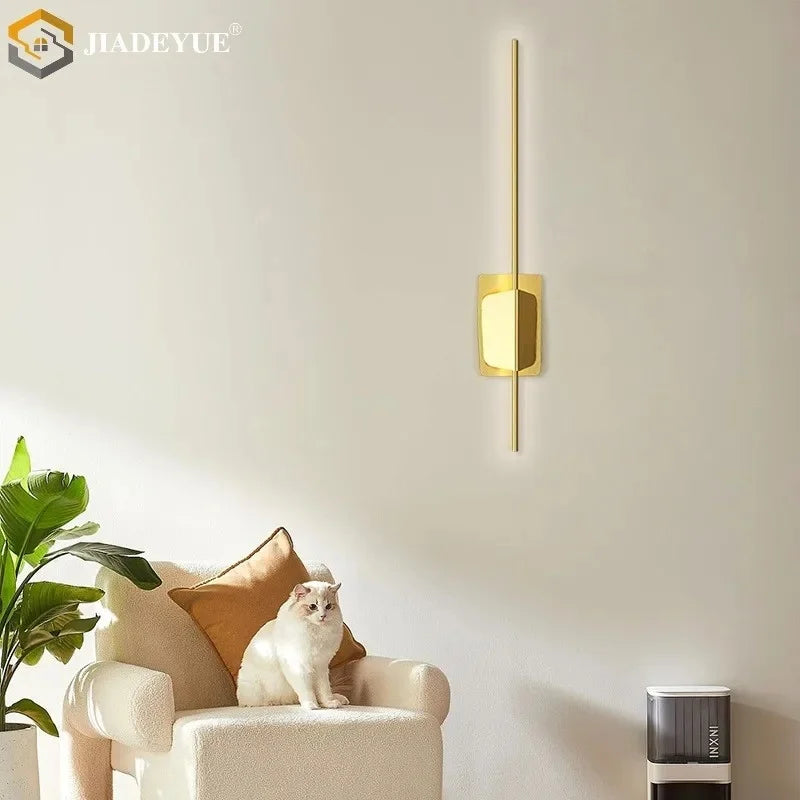 Nordic LED Wall Lamp for Living Room and Bedroom by Afralia™ - Modern Minimalist Design