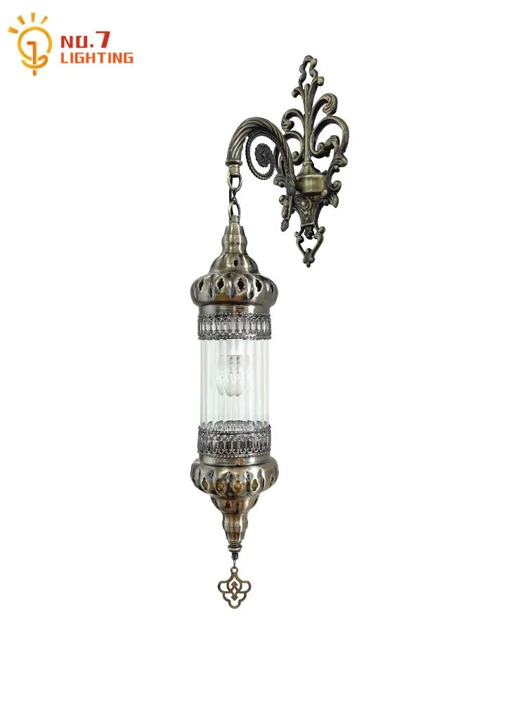 Afralia™ Moroccan Wall Lamp: Exotic Retro Luxury LED Industrial Vintage E27
