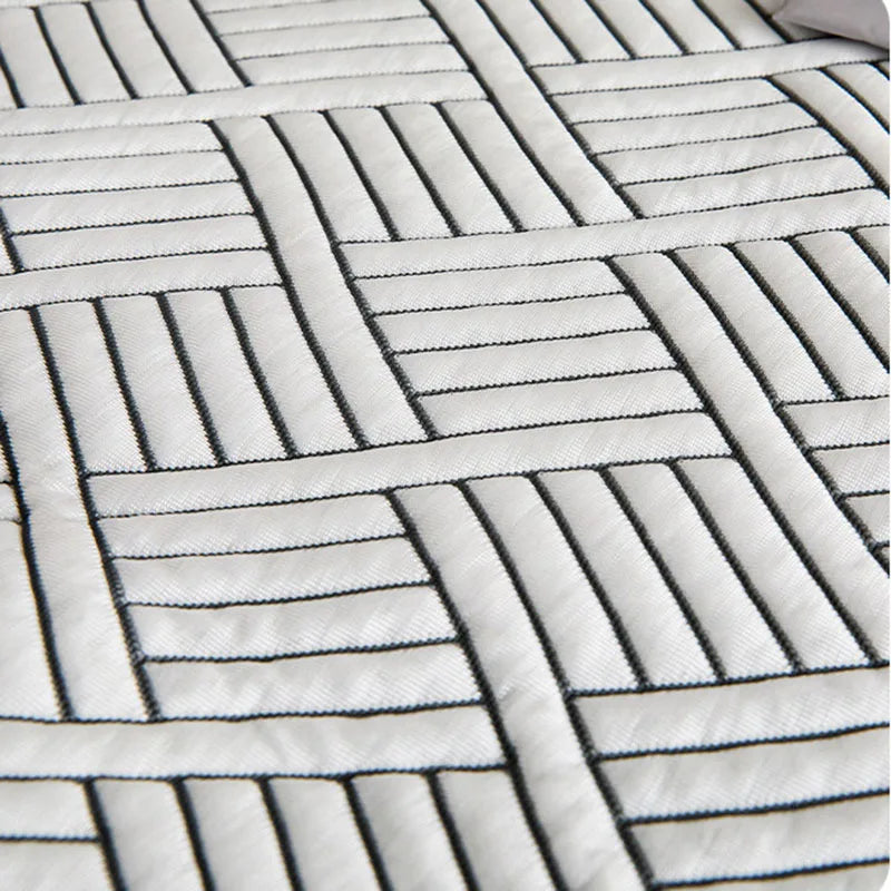 Afralia™ Cooling Ice Bean Mesh Embroidered Maternal Child Grade Soft Mattress