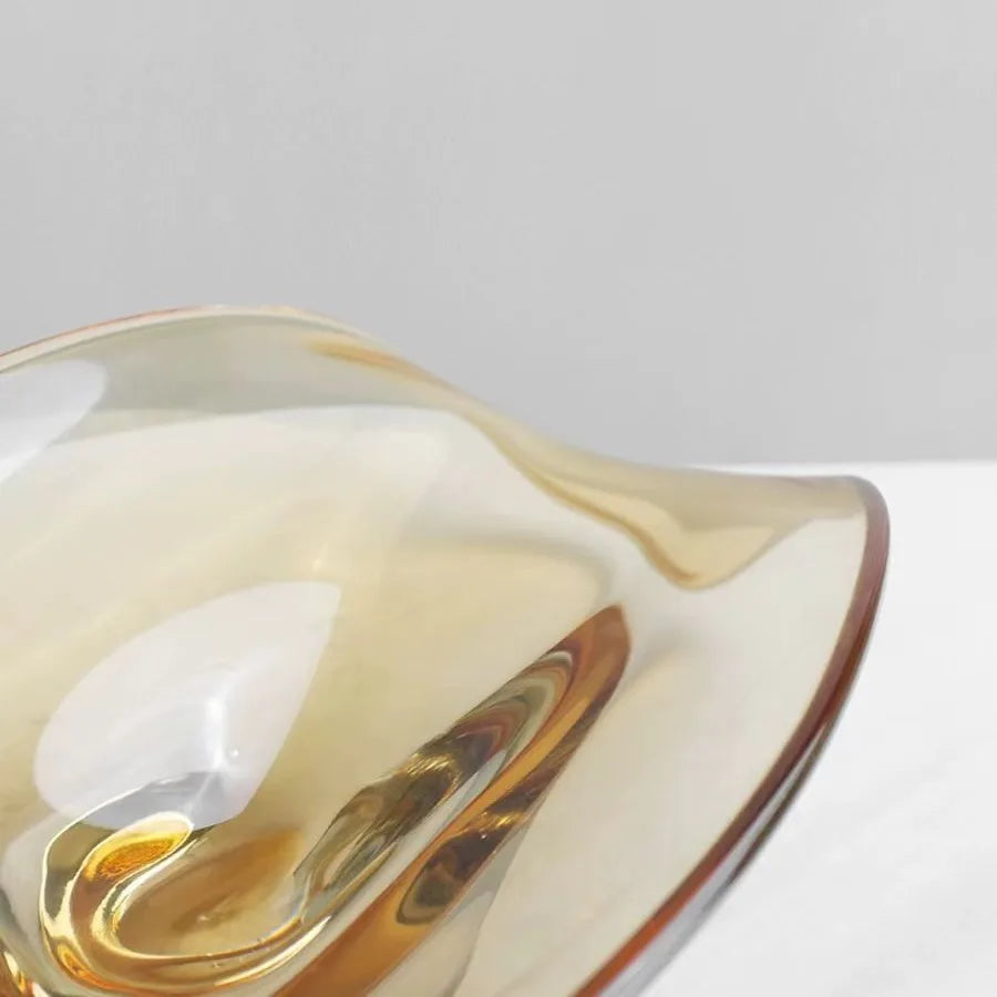 Afralia™ Geometric Glass Bowl Tray: Elegant Home Decor & Storage Essential