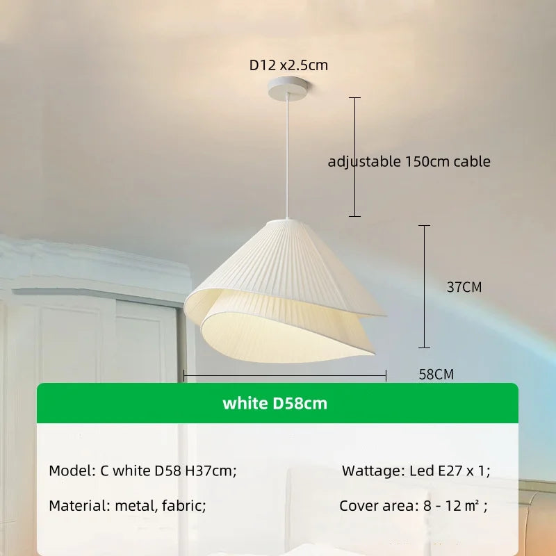 Afralia™ Modern Minimalist E27 LED Pendant Chandelier for Dining Room and Bar
