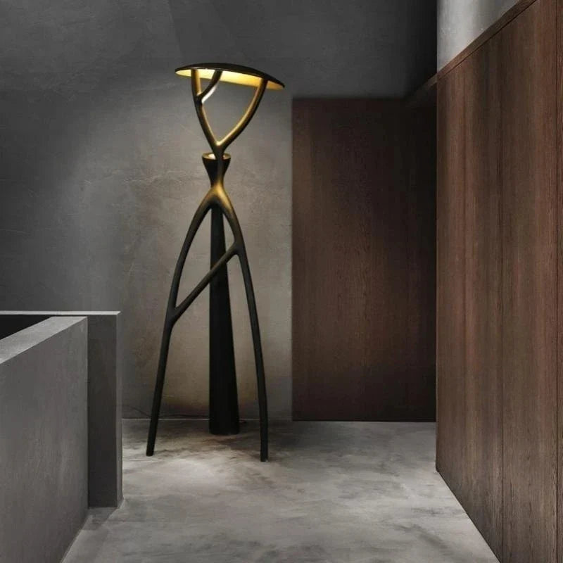 Afralia™ Modern LED Floor Lamp for Home, Living Room, Restaurant, Hotel, Lobby & Garden