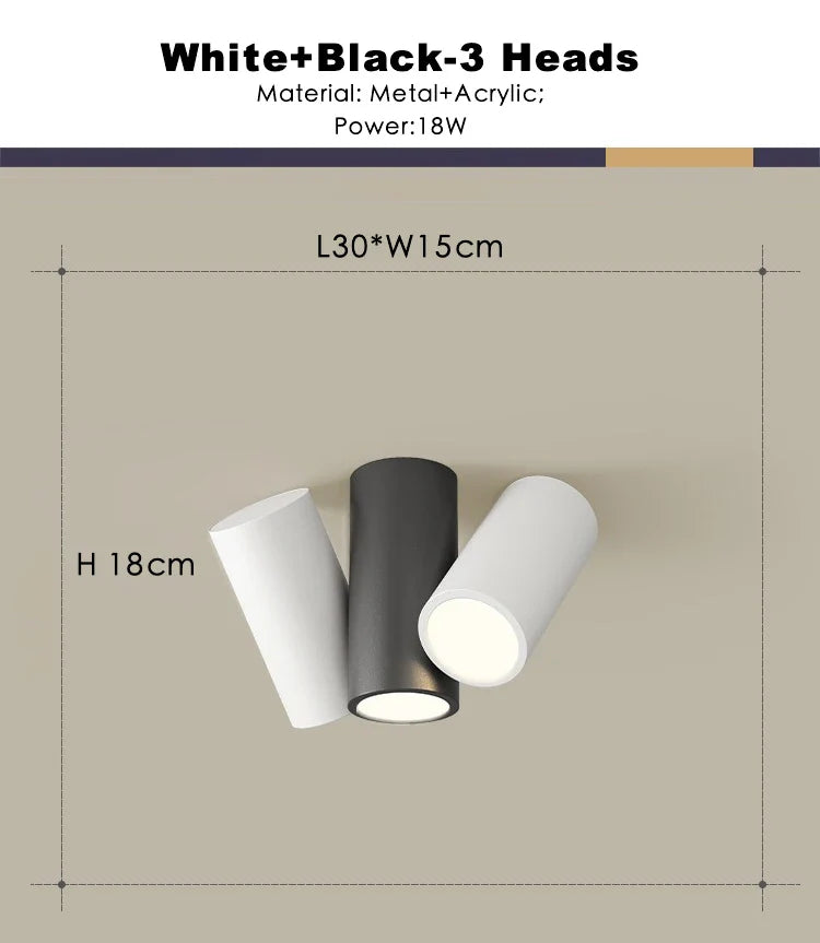 Afralia™ 22W Dimmable Square LED Ceiling Spot Light for Indoor Lighting