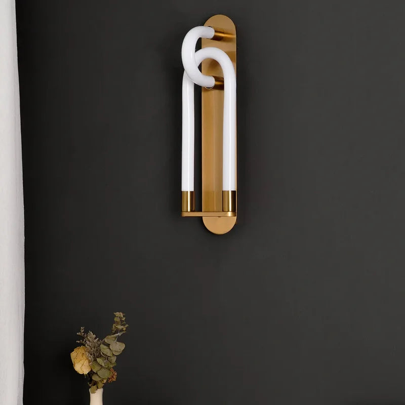 Loopi Wall Lamp: Italian Style Up Down Light, Dining Room & Bedroom Decor, Afralia™ Brand