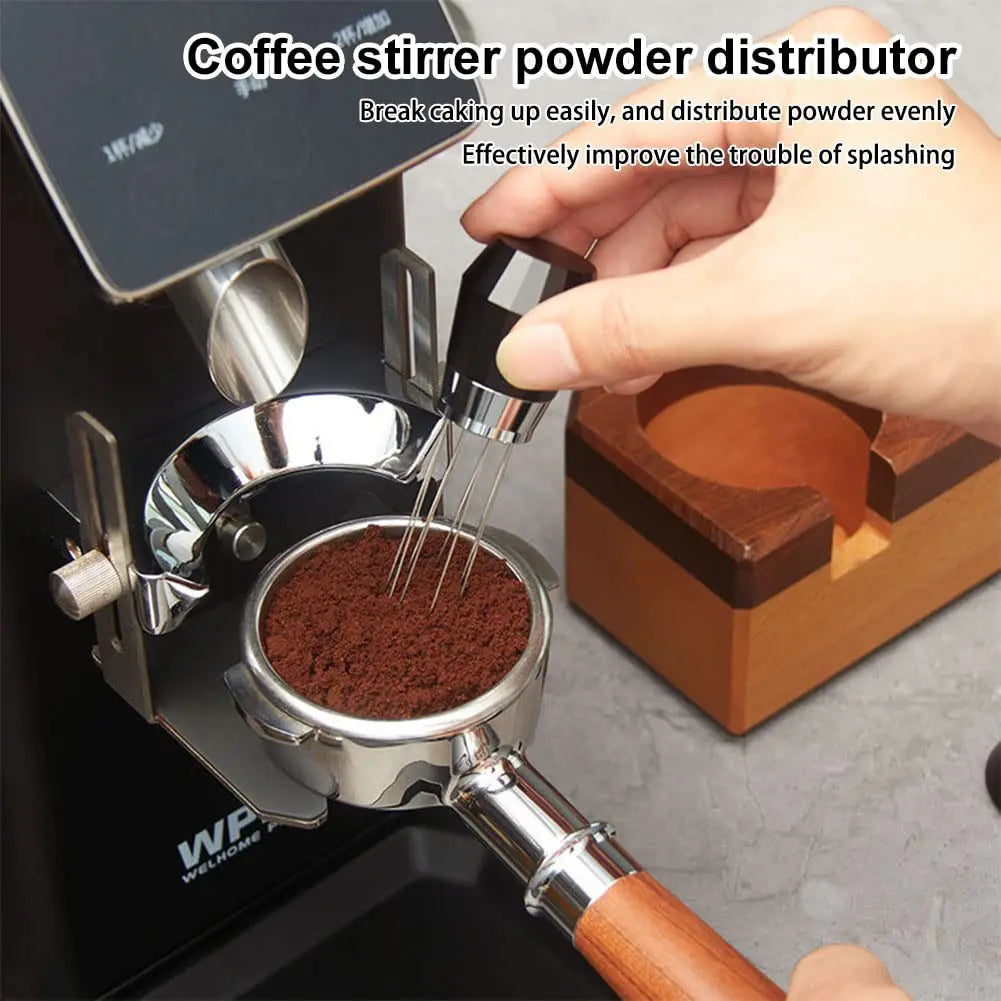 Afralia™ Espresso Distributor WDT Tool Coffee Tamper Stirrer Aluminum Alloy Barista Accessory