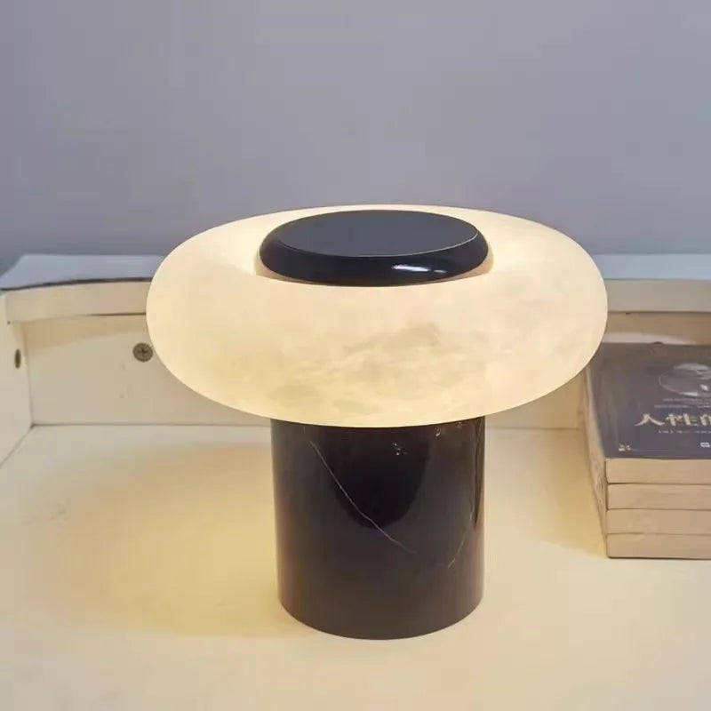 Afralia™ Marble Table Lamp: Modern Luxury Bedroom Nightstand Light