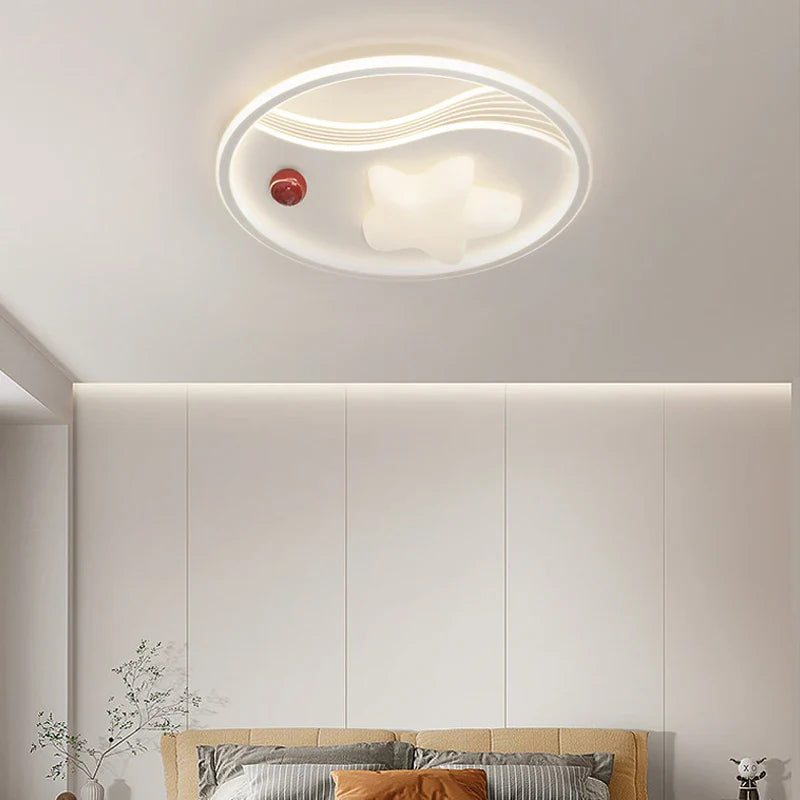 Afralia™ Minimalist Modern Ceiling Light for Bedroom Living Room Kitchen Indoor Decor Lamp