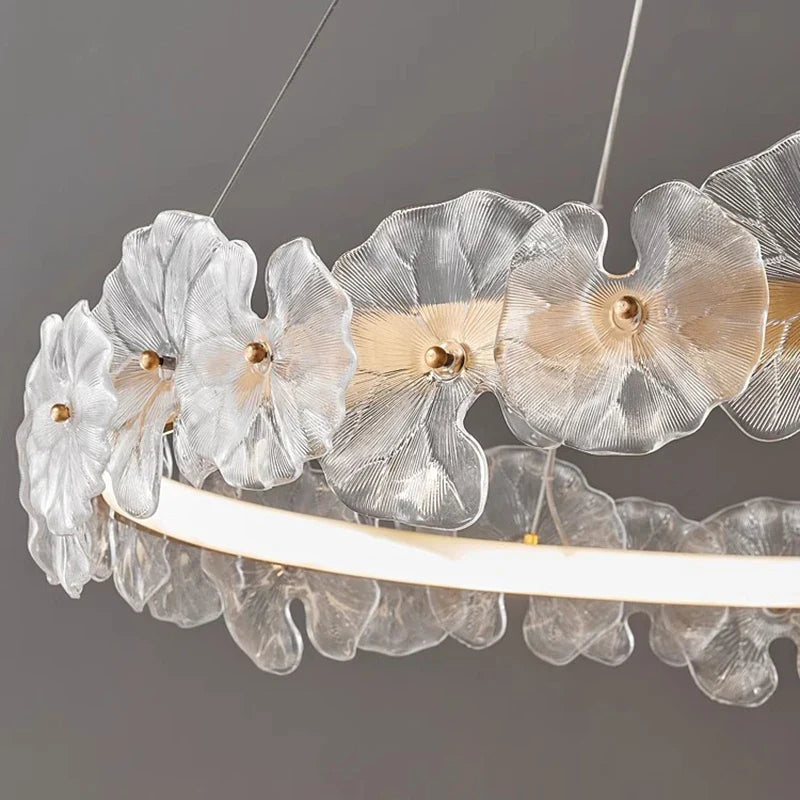 Afralia™ Kryształowy Zyrandol Skandynawska Dekoracja Sufitowa Lampara Wewnętrzna