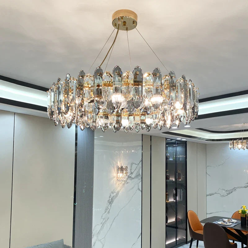 Afralia™ Crystal Chandelier: Luxury Nordic Post-modern Design for Living Room, Bedroom, Dining Room