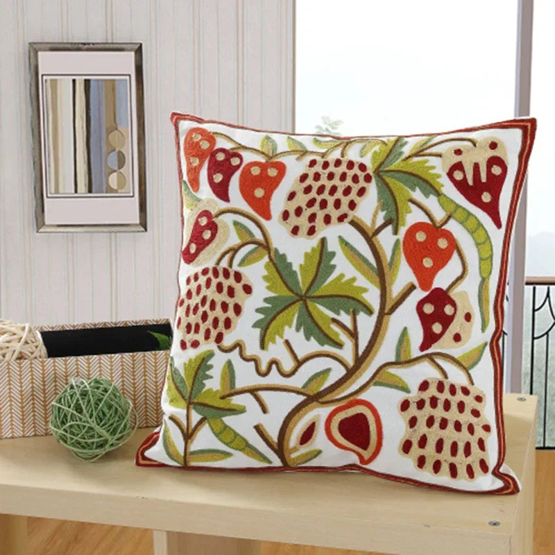 Afralia™ Embroidery Body Pillow: Nordic Comfort for Home & Office