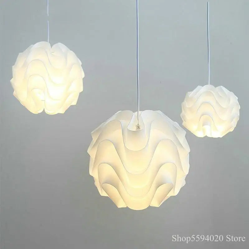 Afralia™ Pine Cone Pendant Lights: Modern Nordic Acrylic Lamp for Living Room, Dining Room, Kitchen.