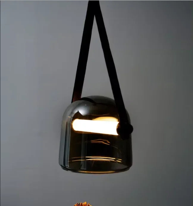 Afralia™ Glass Chandelier: Modern Nordic Style for Living Room, Bedroom, or Bar