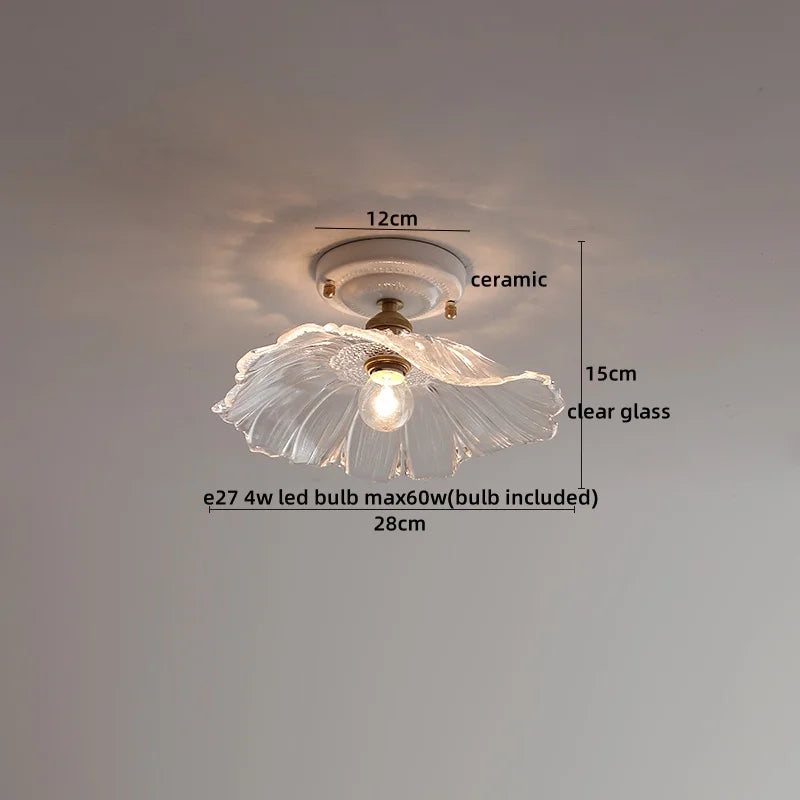 Afralia™ Ceramic LED Ceiling Light for Modern Home Decor & Lighting