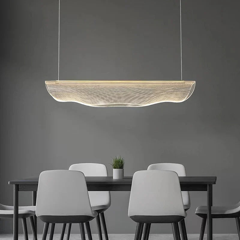 Afralia™ Nordic Acrylic Pendant Lamp: Modern LED Dining Room Lighting for Bar & Restaurant