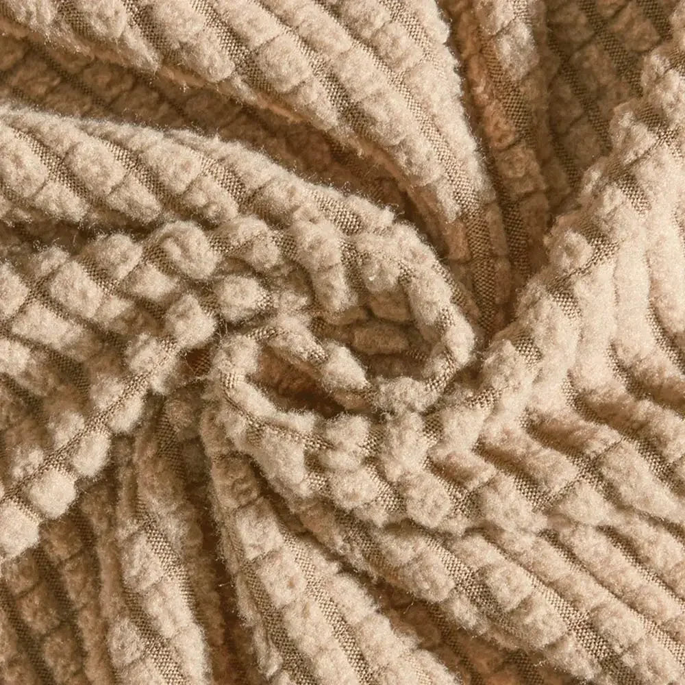 Afralia™ 3D Quilted Sofa Cover: Soft Cozy Stretch Spandex Couch Slipcover