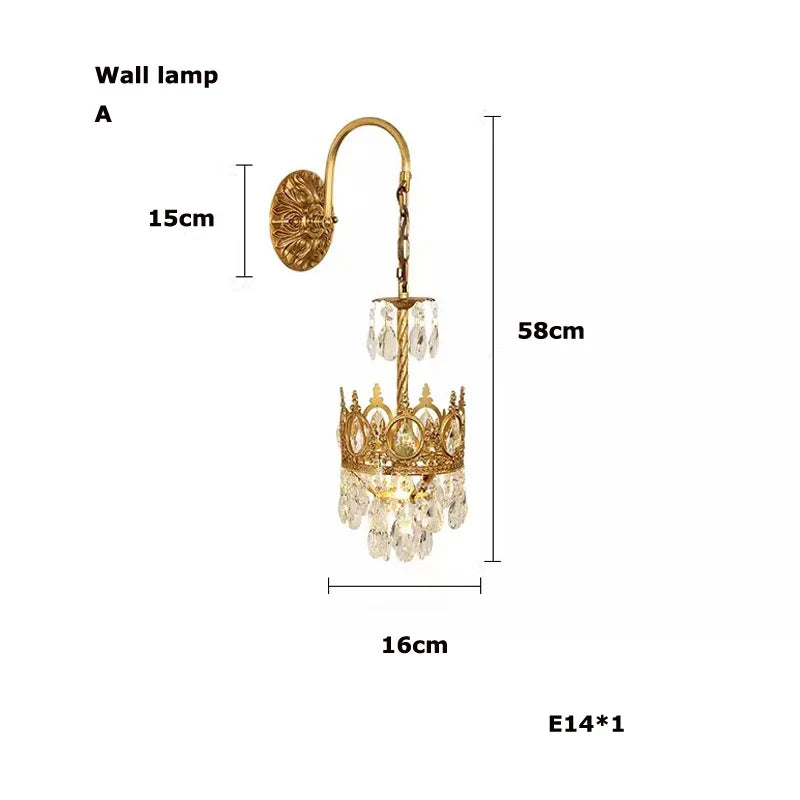 Afralia™ Crystal LED Pendant Light for Living Room