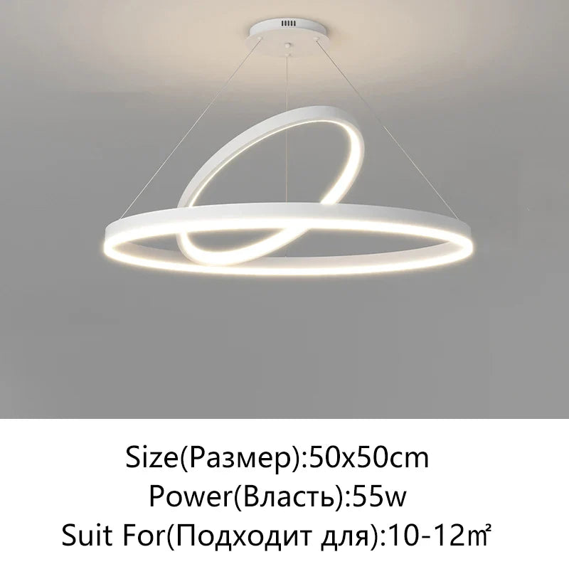 Afralia™ Irregular Ceiling Chandelier for Living Room Bedroom Study Room