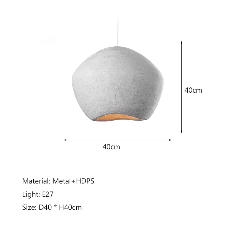 Afralia™ Wabi Sabi Wind Chandelier - Nordic Minimalism Pendant Light for Dining Room