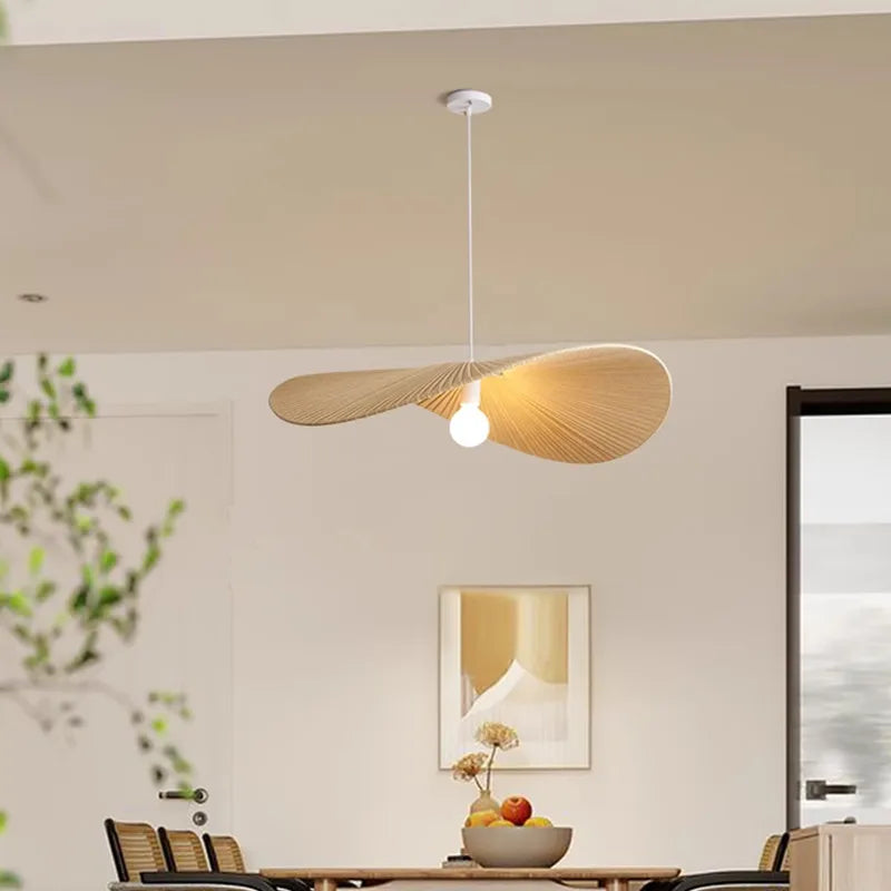 Afralia™ Woven LED Pendant Light - Minimalist Lighting for Living, Dining, or Bedroom