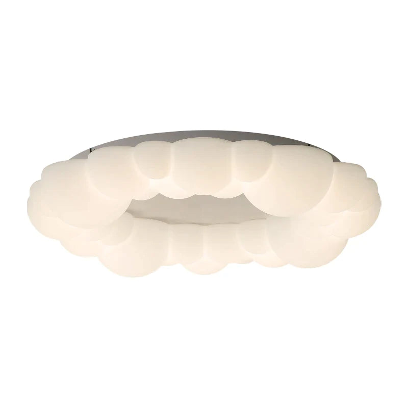 Afralia™ Cloud Living Room Ceiling Lamp Bedroom Light Simple Restaurant Designer Atmospheric Cream Wind