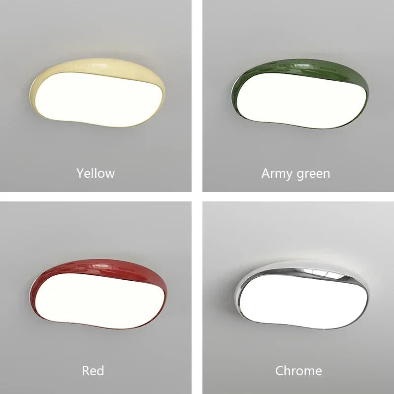 Afralia™ Round LED Ceiling Light: Full Spectrum Eye Protection for Home Decor & Study