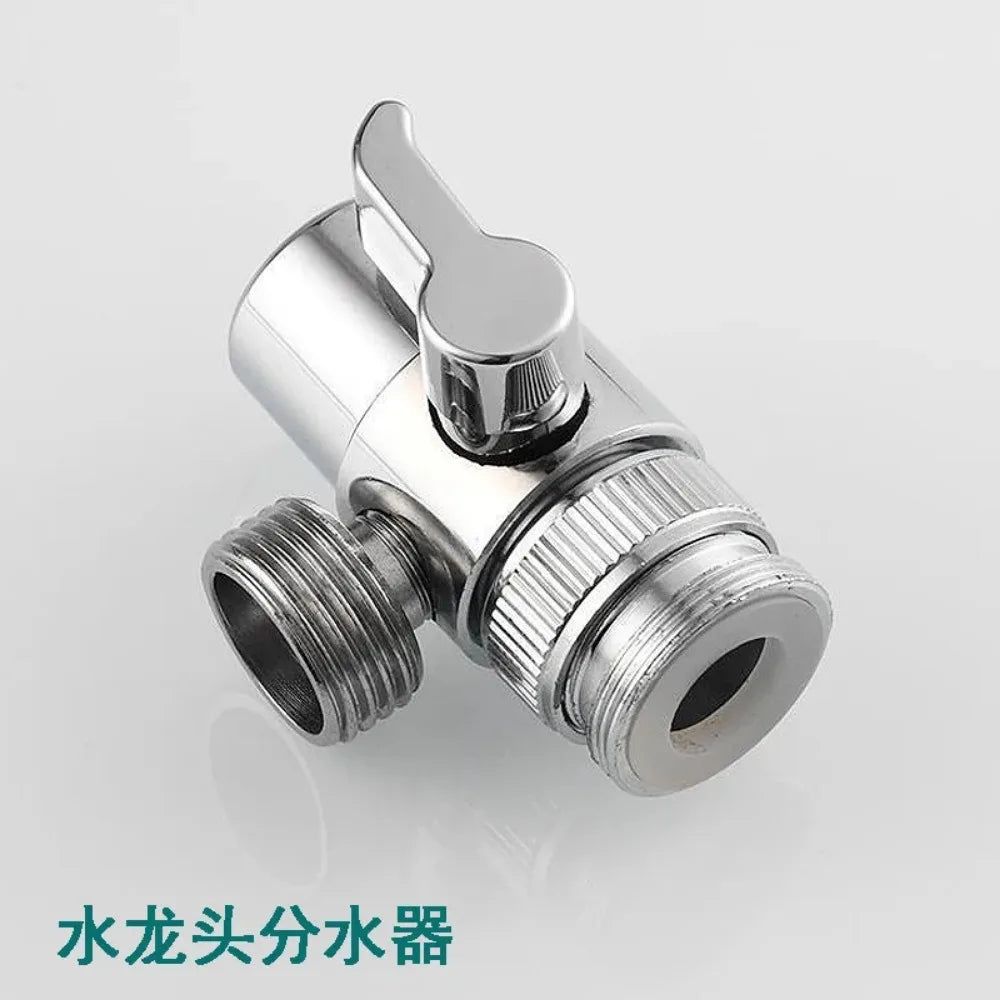 Afralia™ 3-Way Shower Head Diverter Valve | Three Function Switch Adapter - Bathroom Accessories