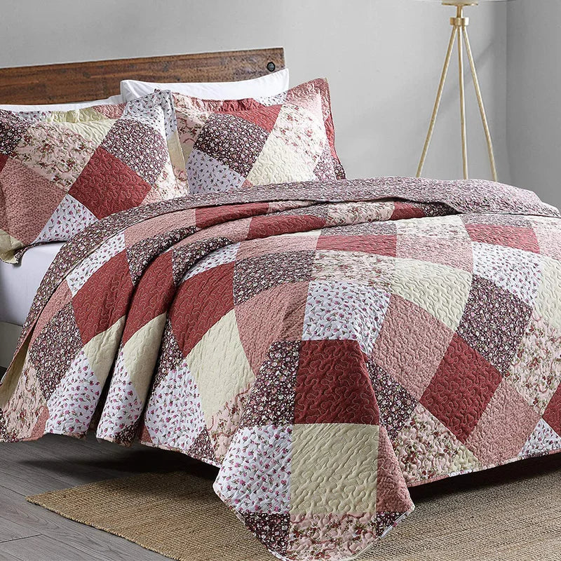 Afralia™ Lightweight Quilt Bedding Set with Pillow Shams