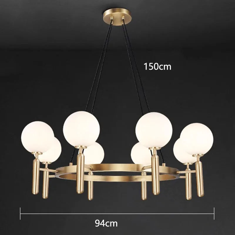 Afralia™ Modern LED Pendant Chandeliers for Living & Dining Room Lighting