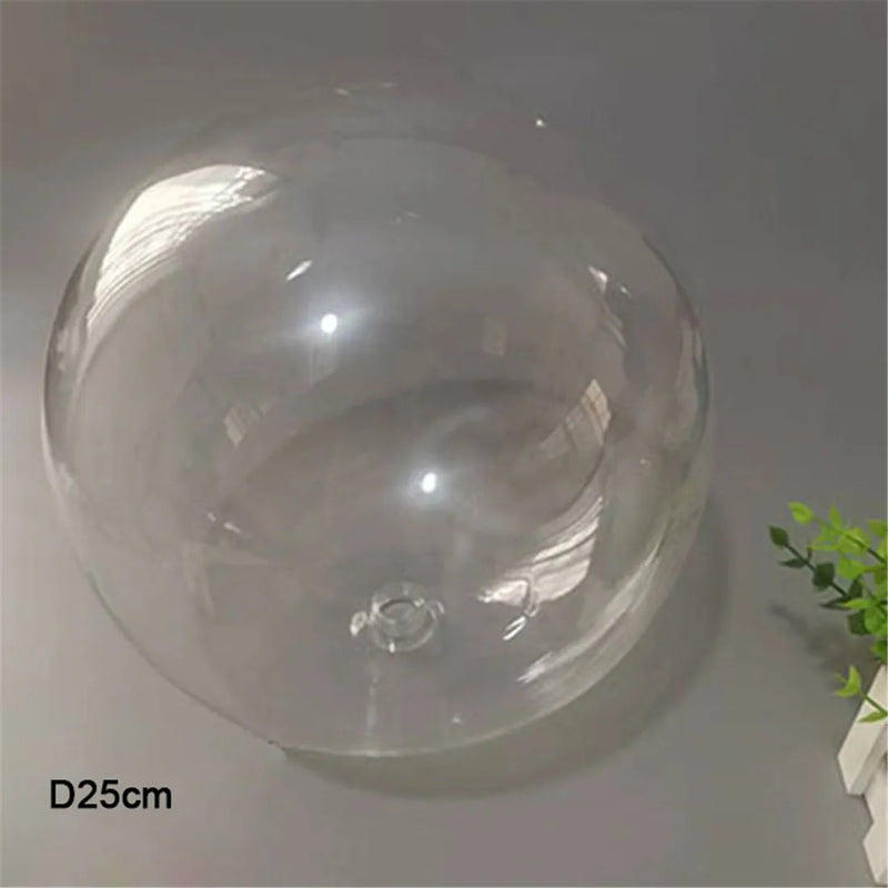 Afralia™ Clear Glass Pendant Lamp Shade with 2.2cm Thread for Chandeliers & Hanging Lights