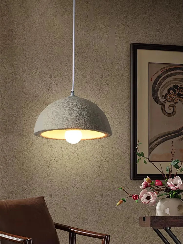 Afralia™ Nordic Restaurant Small Chandelier Modern Living Room Bedroom Retro Wabi Sabi Lighting Fixtures