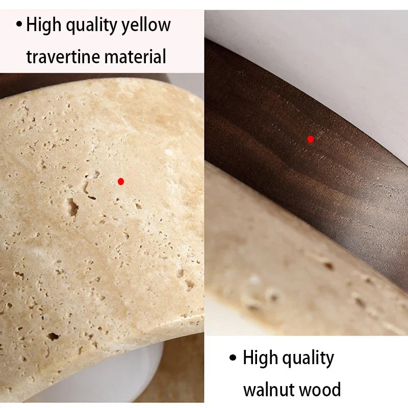Nordic Marble Ceiling Lamp by Afralia™: Modern LED Techo Lighting for Home Decor