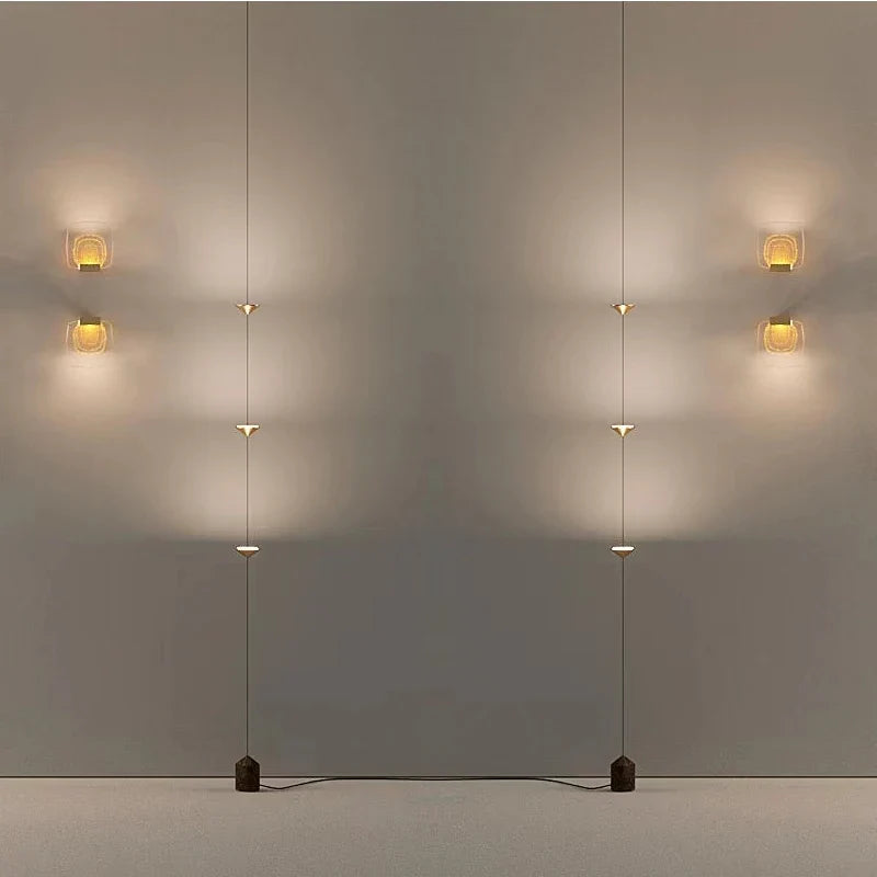 Afralia™ Marble Chandelier Ceiling Floor Lamp for Interior Decoration & Lighting