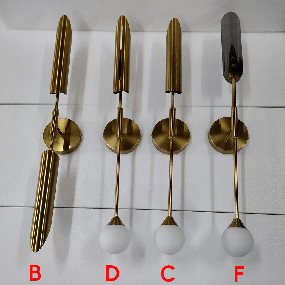 Afralia™ Double-Head Wall Lights for Modern Living Room, Bedroom, Restaurant, Hotel, and Aisle