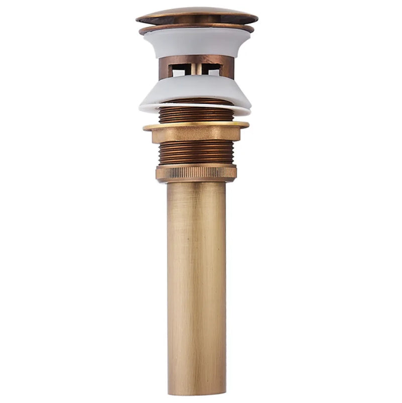 Afralia™ Brass Air Isolation Deodorant Basin Drain Pipe - Anti-Spill Water Drain