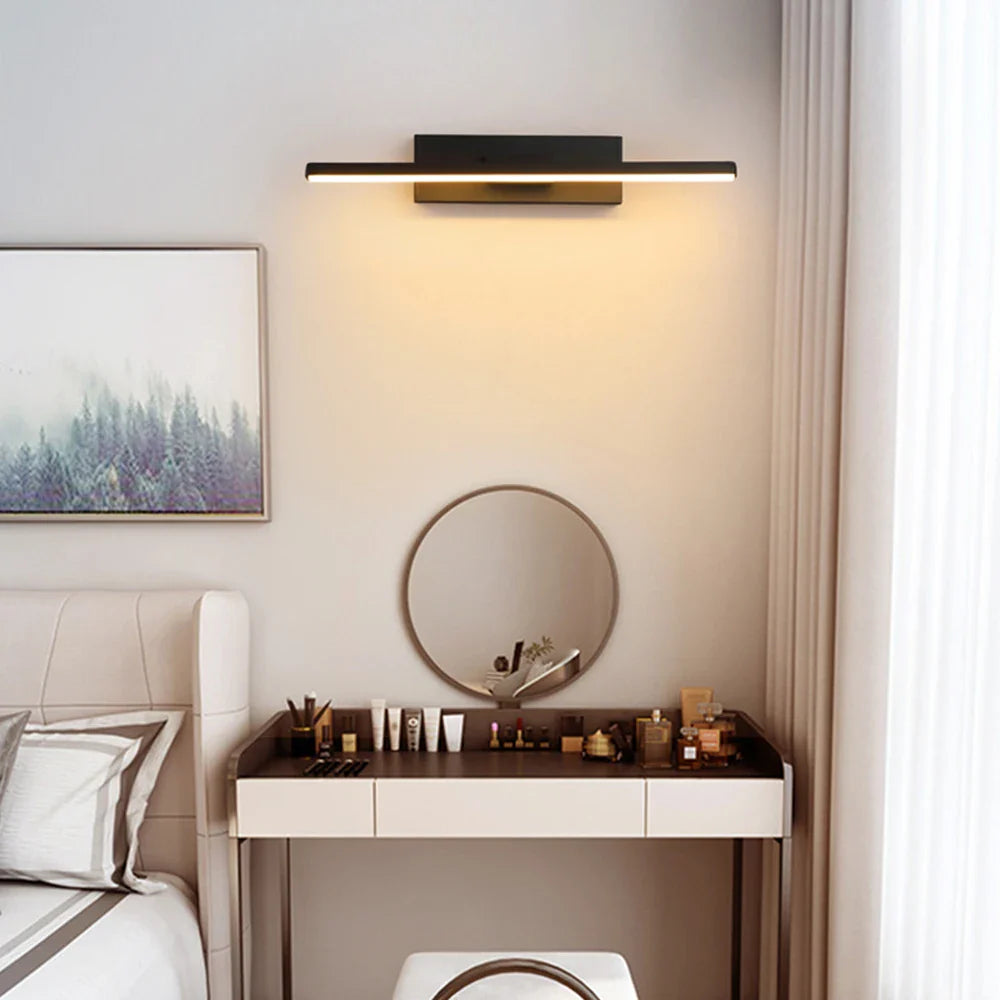 Afralia™ Rotatable LED Wall Light for Living Room Bedroom Sconce Lighting