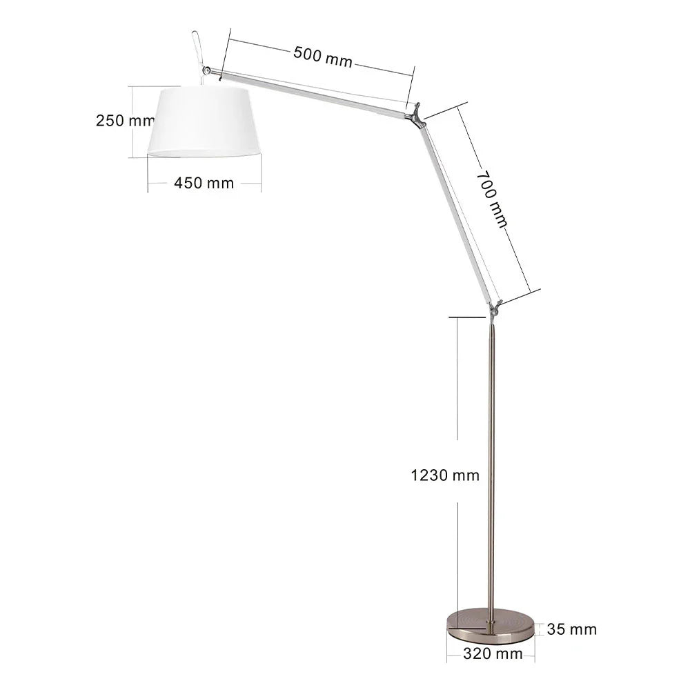 Afralia™ Adjustable Industrial Wall Light for Bedside, Study, Office, Living Room
