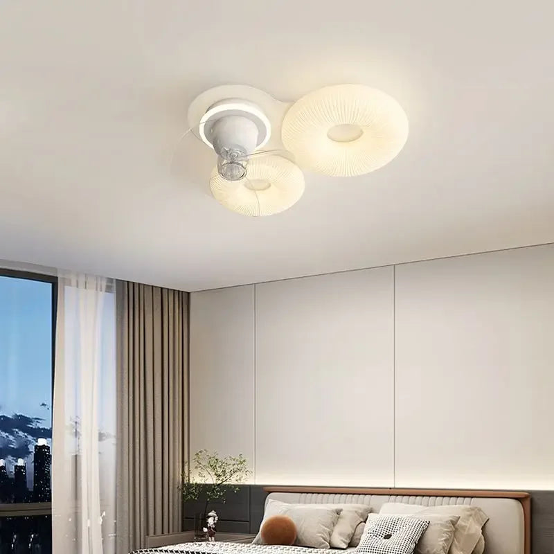 Afralia™ Nordic Flower LED Ceiling Lights for Kitchen Living Room Bedroom - Indoor Decoration Lighting