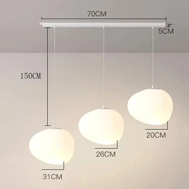 Afralia™ Modern Dine Pendant Lights LED Chandeliers for Living Room Ceiling Lamp