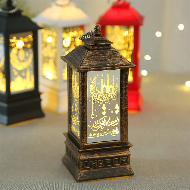 Afralia™ Ramadan Festival LED Lamp Eid Mubarak Night Light