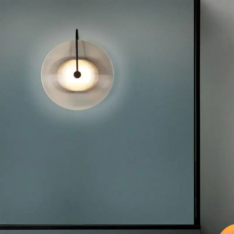 Nordic Wall Lamp Modern Minimalist Creative Bedroom Bedside Sconce Living Room Aisle Background Afralia™ Indoor Lighting