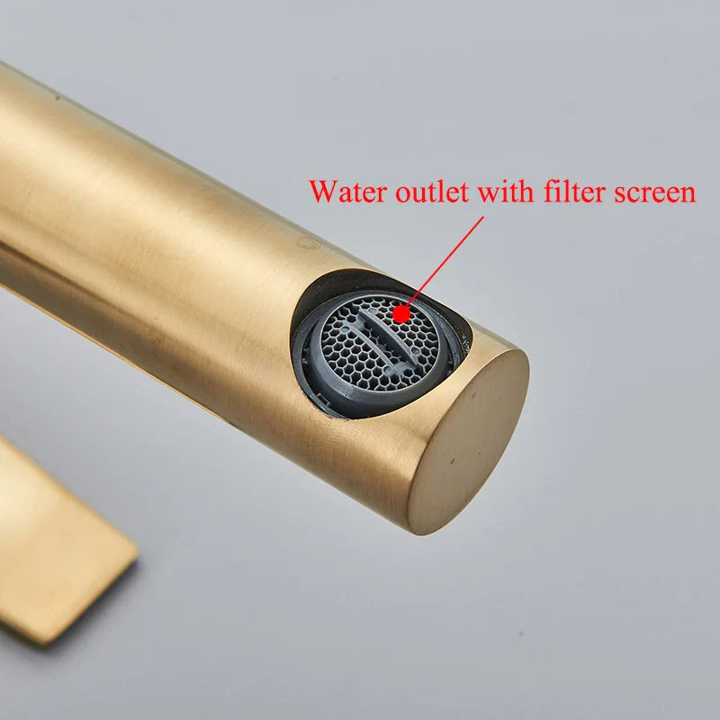 Afralia™ Wall Mount Bathroom Shower Mixer Tap with Waterfall Spout