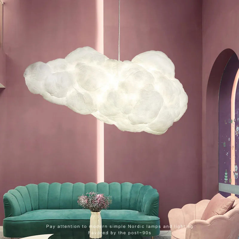 Afralia™ Nordic Floating Cloud Pendant Lamp: Whimsical Charm for Every Space