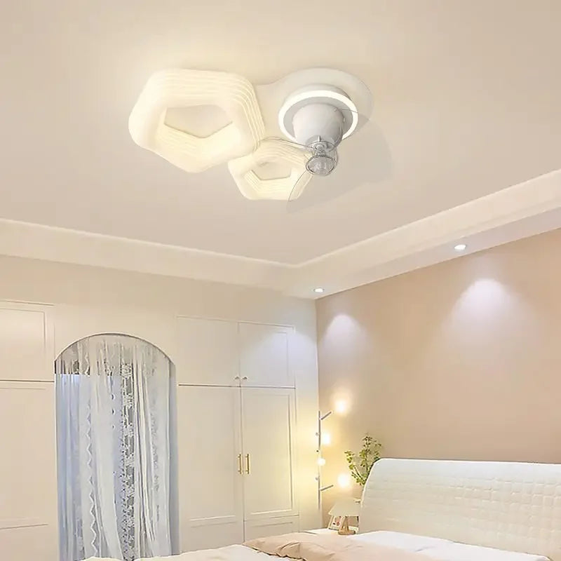 Afralia™ Nordic Flower LED Ceiling Lights for Kitchen Living Room Bedroom - Indoor Decoration Lighting