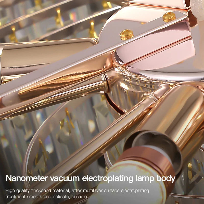 Afralia™ Crystal Chandelier: Postmodern Living Room Dining Bedroom Lamp, Luxury & Creative