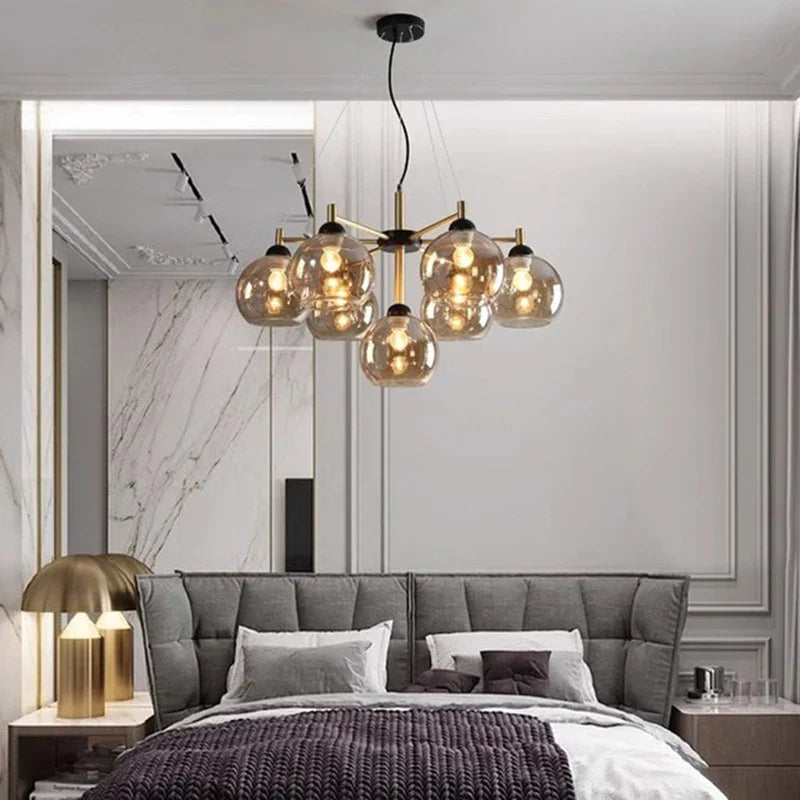 Modern LED Chandeliers for Living & Dining Room - Afralia™ Indoor Pendant Lighting