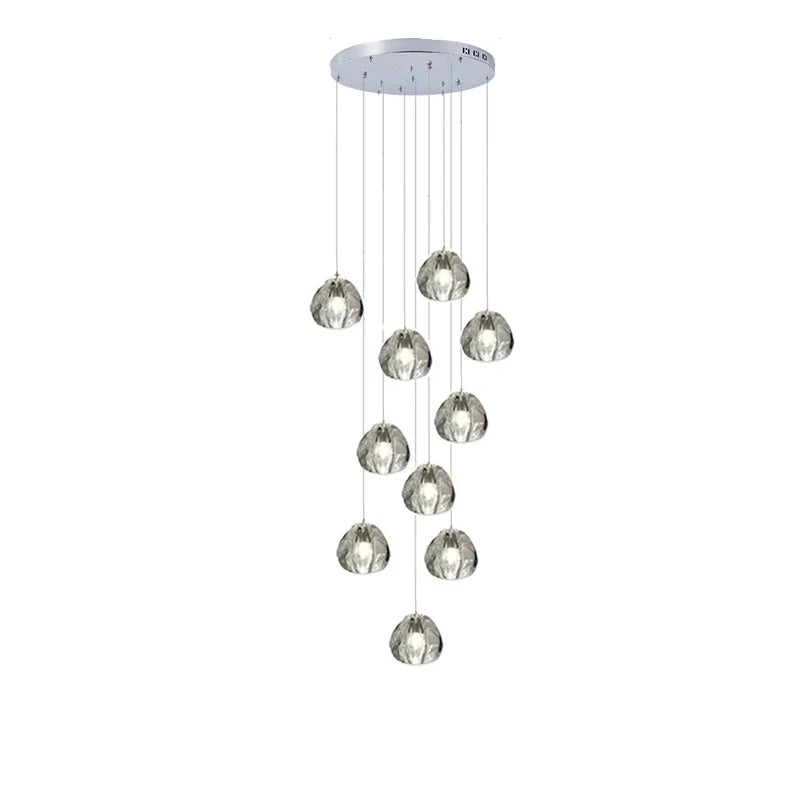 Afralia™ Crystal LED Chandelier for Luxe Living Spaces