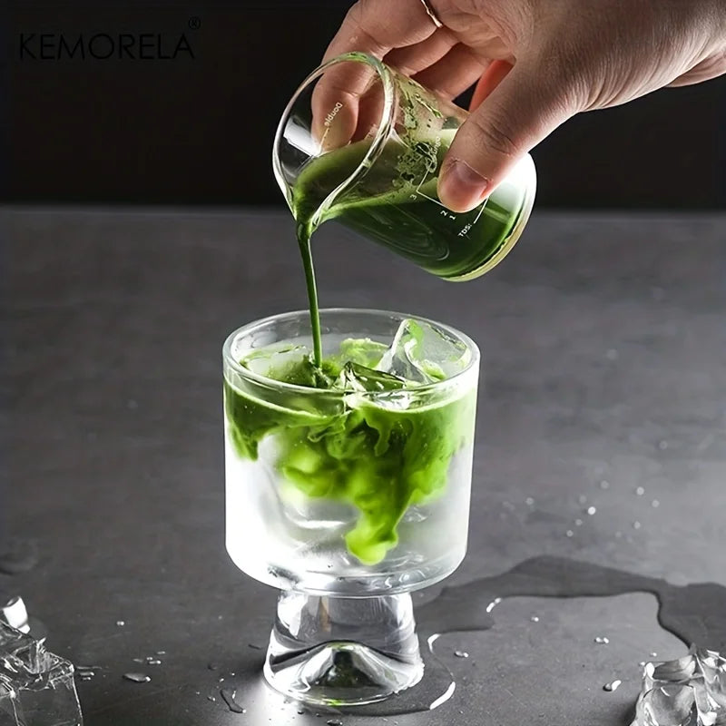 Afralia™ Mini Glass Cup with Long Stem | Versatile Drinkware for Parties and More