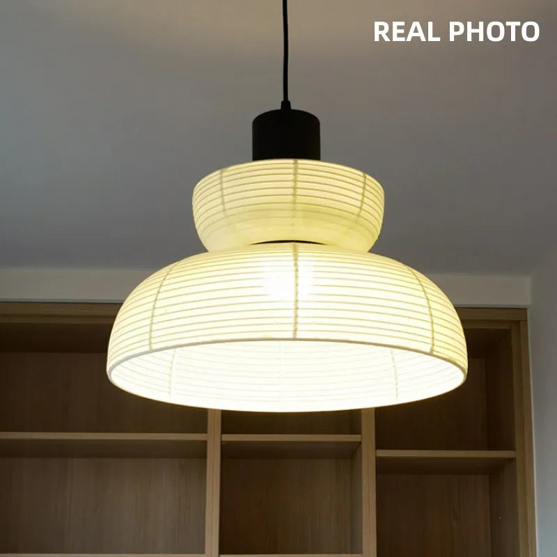 Afralia™ Wabi Sabi Style LED Pendant Light - Minimalist Hanging Fixture