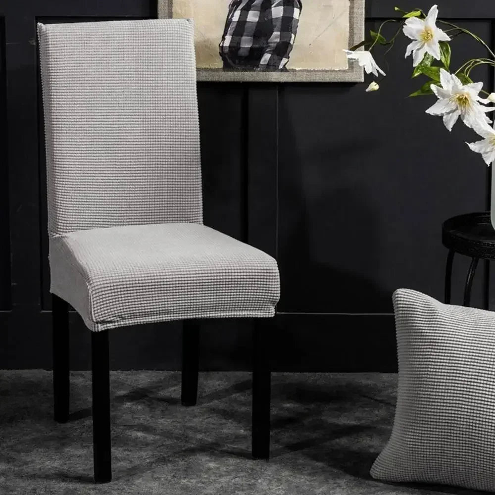 Afralia™ Spandex Stretch Chair Cover - Thick Elastic Chair Protector